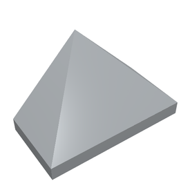 LEGO® Dakpan Algemeen Licht Blauwachtig Grijs 3048b