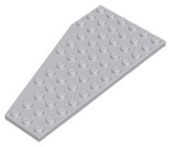 LEGO® los onderdeel Wig Plaat Licht Blauwachtig Grijs 30356