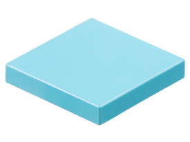 LEGO® los onderdeel Tegel Algemeen Hemelsblauw 3068b