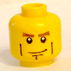 LEGO® los onderdeel Hoofd in kleur Geel 3626cpb0204