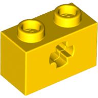 Plaatje in Gallery viewer laden, LEGO® los onderdeel Technische Steen in kleur Geel 32064