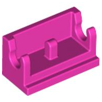 LEGO® los onderdeel Scharnier in kleur Donker Roze 3937