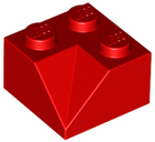 LEGO® los onderdeel Dakpan Algemeen in kleur Rood 3046a