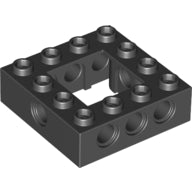 Plaatje in Gallery viewer laden, LEGO® los onderdeel Technische Steen in kleur Zwart 32324