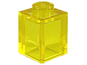 LEGO® los onderdeel Steen in kleur Doorzichtig Geel 3005