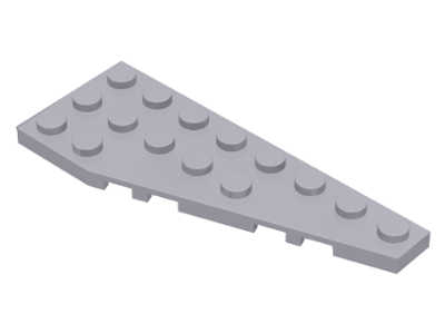 LEGO® los onderdeel Wig Plaat Licht Blauwachtig Grijs 50304