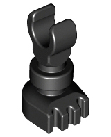 LEGO® los onderdeel Lijf Accessoire in kleur Zwart 6266