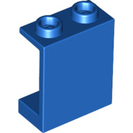 LEGO® los onderdeel Paneel in kleur Blauw 4864b