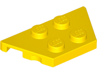 Plaatje in Gallery viewer laden, LEGO® los onderdeel Wig Plaat in kleur Geel 51739