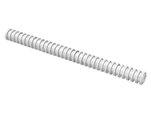 Plaatje in Gallery viewer laden, LEGO® los onderdeel Slang Geribbeld in kleur Wit 78c11