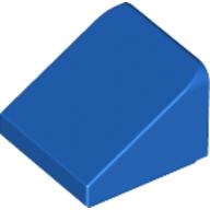 LEGO® los onderdeel Dakpan Algemeen in kleur Blauw 54200