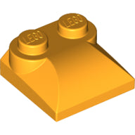 LEGO® los onderdeel Dakpan Gebogen Helder Licht Oranje 47457