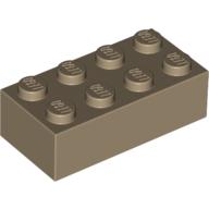 LEGO® los onderdeel Steen in kleur Donker Geelbruin 3001