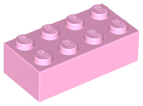 Plaatje in Gallery viewer laden, LEGO® los onderdeel Steen in kleur Fel Roze 3001