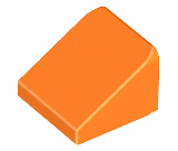 Plaatje in Gallery viewer laden, LEGO® los onderdeel Dakpan Algemeen in kleur Oranje 54200
