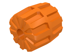 LEGO® los onderdeel Wiel in kleur Oranje 6118