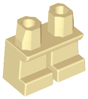 Plaatje in Gallery viewer laden, LEGO® los onderdeel Benen Aangepast in kleur Geelbruin 41879
