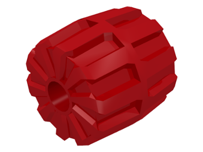 LEGO® los onderdeel Wiel in kleur Rood 6118