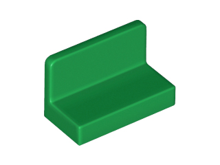 LEGO® los onderdeel Paneel in kleur Groen 4865b