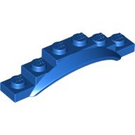 LEGO® los onderdeel Spatbord in kleur Blauw 62361