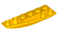 Plaatje in Gallery viewer laden, LEGO® los onderdeel Wig in kleur Helder Licht Oranje 41765