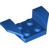 LEGO® los onderdeel Spatbord in kleur Blauw 41854