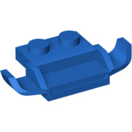 LEGO® los onderdeel Plaat Aangepast in kleur Blauw 50949