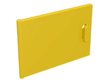 Plaatje in Gallery viewer laden, LEGO® los onderdeel Container in kleur Geel 4533