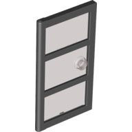 Plaatje in Gallery viewer laden, LEGO® los onderdeel Deur in kleur Zwart 60797c02