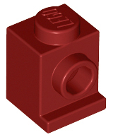 Plaatje in Gallery viewer laden, LEGO® los onderdeel Steen Aangepast in kleur Donkerrood 4070