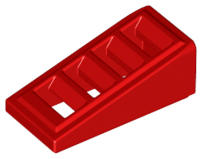 LEGO® los onderdeel Dakpan Algemeen in kleur Rood 61409