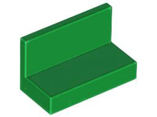 Plaatje in Gallery viewer laden, LEGO® los onderdeel Paneel in kleur Groen 4865