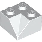 LEGO® los onderdeel Dakpan Algemeen in kleur Wit 3046a