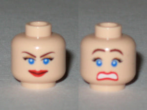 LEGO® los onderdeel Hoofd in kleur Lichte Nougat 3626bpb0383