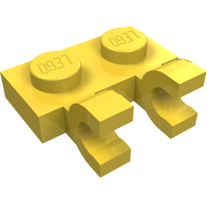 LEGO® los onderdeel Plaat Aangepast in kleur Geel 60470