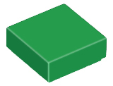 Plaatje in Gallery viewer laden, LEGO® los onderdeel Tegel Algemeen in kleur Groen 3070b
