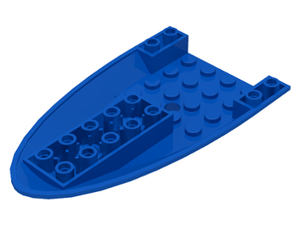 LEGO® los onderdeel Vliegtuig in kleur Blauw 87611