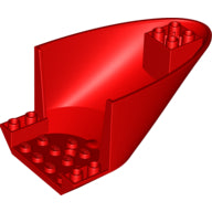 Plaatje in Gallery viewer laden, LEGO® los onderdeel Vliegtuig in kleur Rood 87616