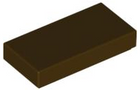 LEGO® los onderdeel Tegel Algemeen Donker Bruin 3069b
