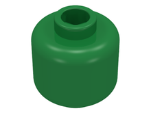 Plaatje in Gallery viewer laden, LEGO® los onderdeel Hoofd in kleur Groen 3626b