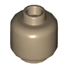 LEGO® los onderdeel Hoofd in kleur Donker Geelbruin 3626c