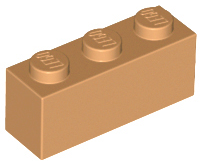 LEGO® los onderdeel Steen in kleur Medium Noga 3622