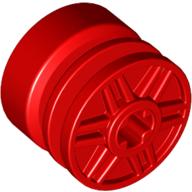 LEGO® los onderdeel Wiel in kleur Rood 55982