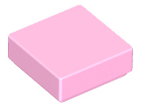 LEGO® los onderdeel Tegel Algemeen in kleur Fel Roze 3070b