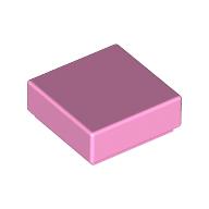 LEGO® los onderdeel Tegel Algemeen in kleur Fel Roze 3070b