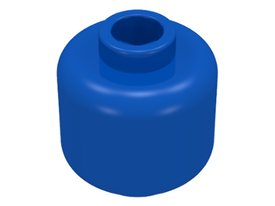 LEGO® los onderdeel Hoofd in kleur Blauw 3626b