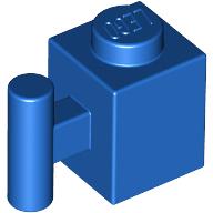 LEGO® los onderdeel Steen Aangepast in kleur Blauw 2921