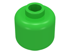 LEGO® los onderdeel Hoofd in kleur Fel Groen 3626b