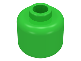 LEGO® los onderdeel Hoofd in kleur Fel Groen 3626b