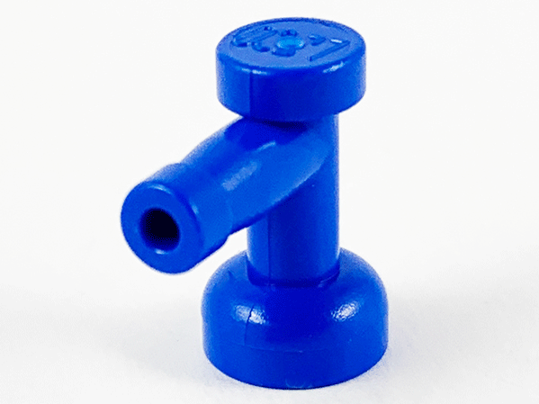 LEGO® los onderdeel Kraan in kleur Blauw 4599a
